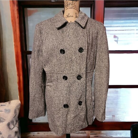 George Tweed Winter Jacket Size M - Picture 1 of 4